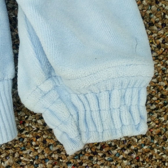 Blue Velour Sweatshirt 4t - Picture 3 of 6